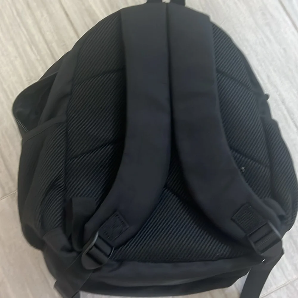 Blue, teal, white, & black pop it backpack bag carrier book bag